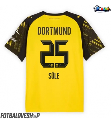 Borussia Dortmund Niklas Sule #25 Domácí Dres 2025-26 Krátký Rukáv